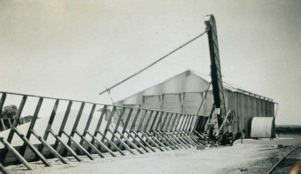 Kirwan wheat silo and dump