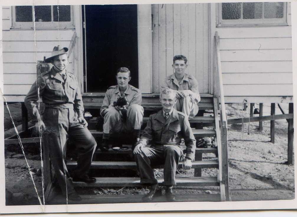 George Gruszka, Tony Slattery, Pte Skitch, Dave King