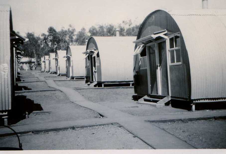 Nissen huts – six rooms to a hut