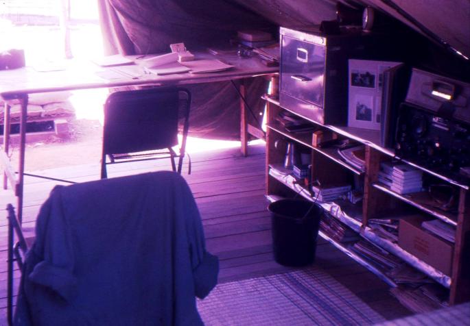 OC’s office – well set up.