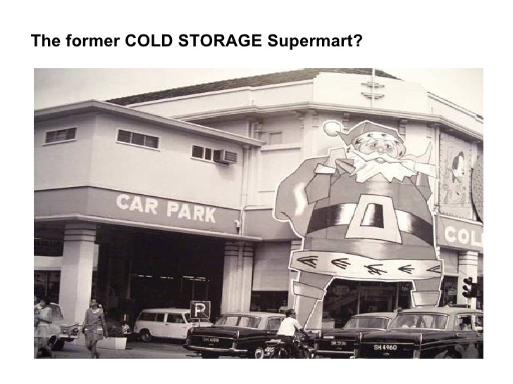 Cold Storage – Singapore’s only modern supermarket – at Christmas
