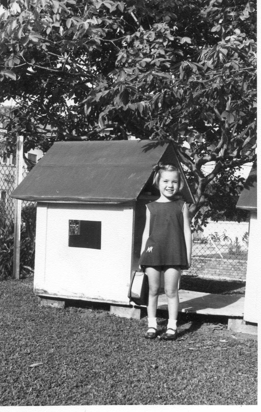 Sarah and her cubby at 94 University Road