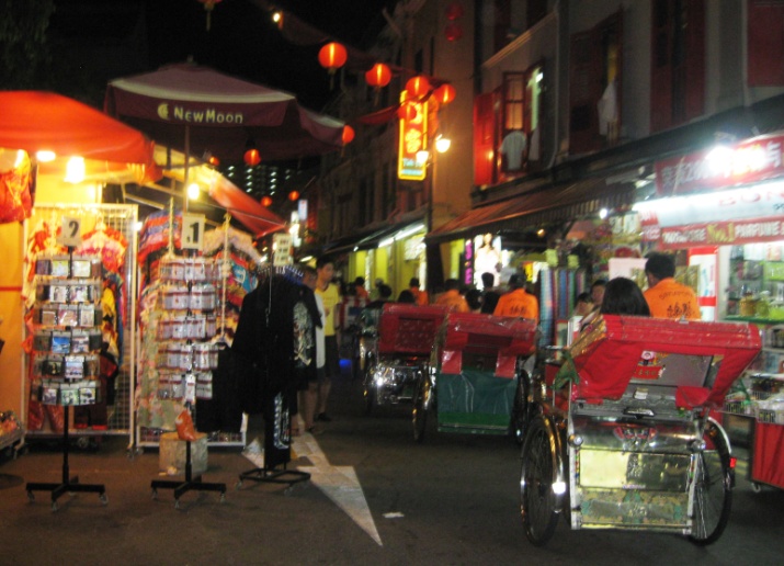Chinatown at night