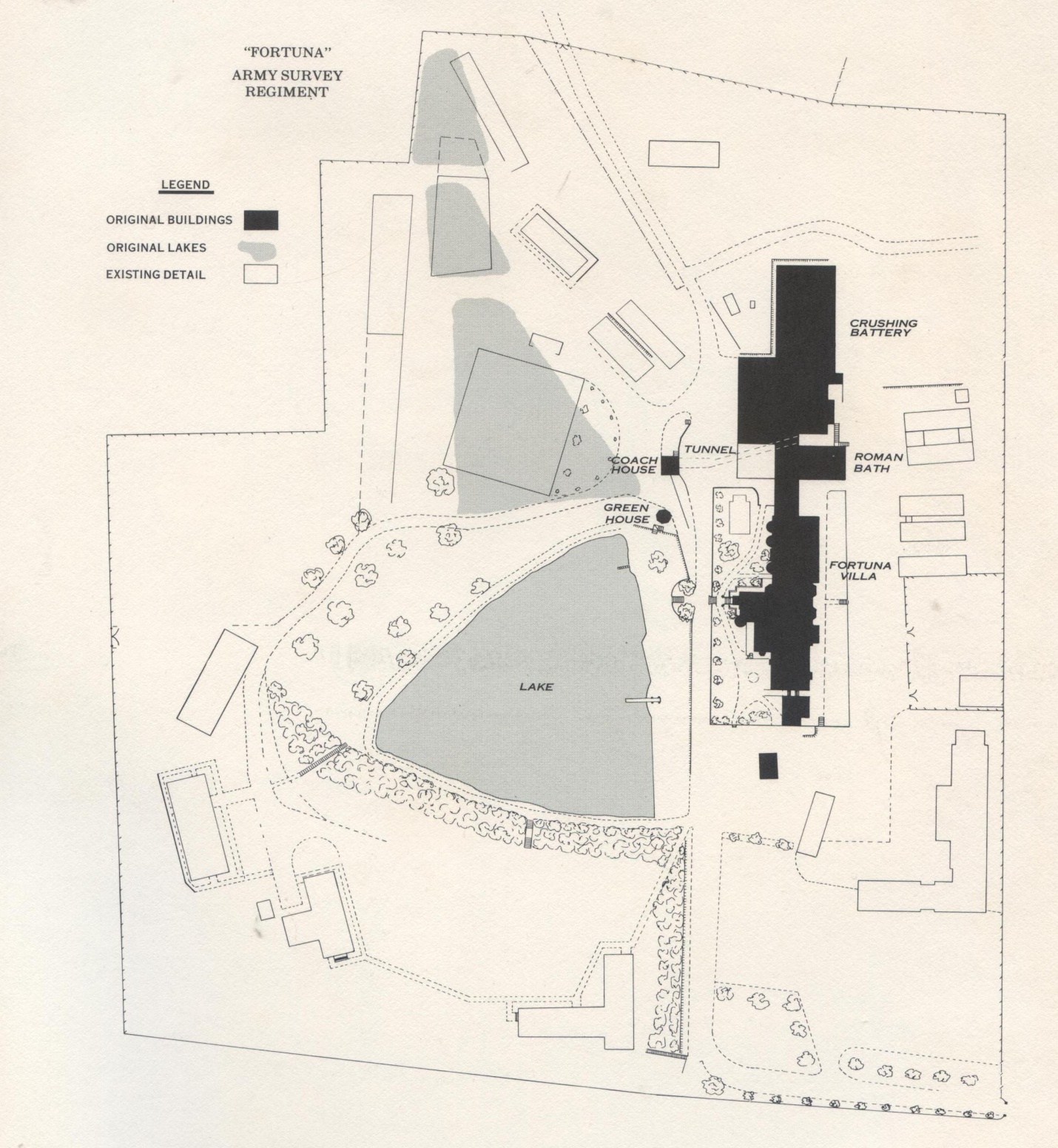 Air Survey Squadron[^9] occupied a more recent building (built in the 1960s) on the town side of the property. Air Survey was an indefinite term that covered photogrammetry, that is, mapping from aeri
