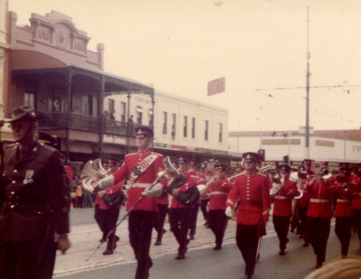 The 3rd Military District Band in Pall Mall