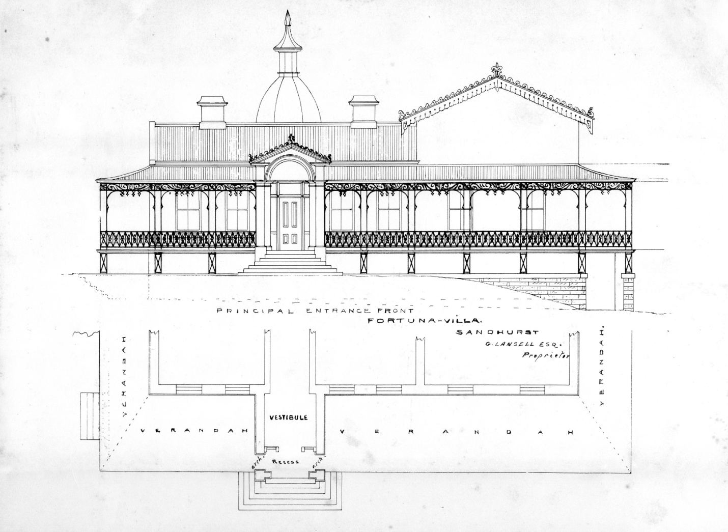 The publication below with the title *‘Lansell’s Fortuna’* was created for the commencement of the regular tours of Fortuna Villa described in the forgoing text (Open Days and their Successor – page 8