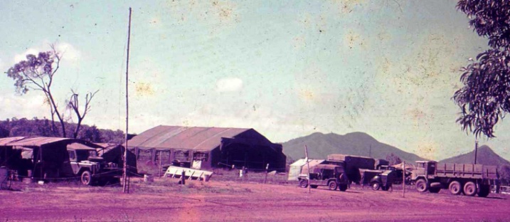 Operation Sandy Hill – Main Base at airstrip Salzman Hanger